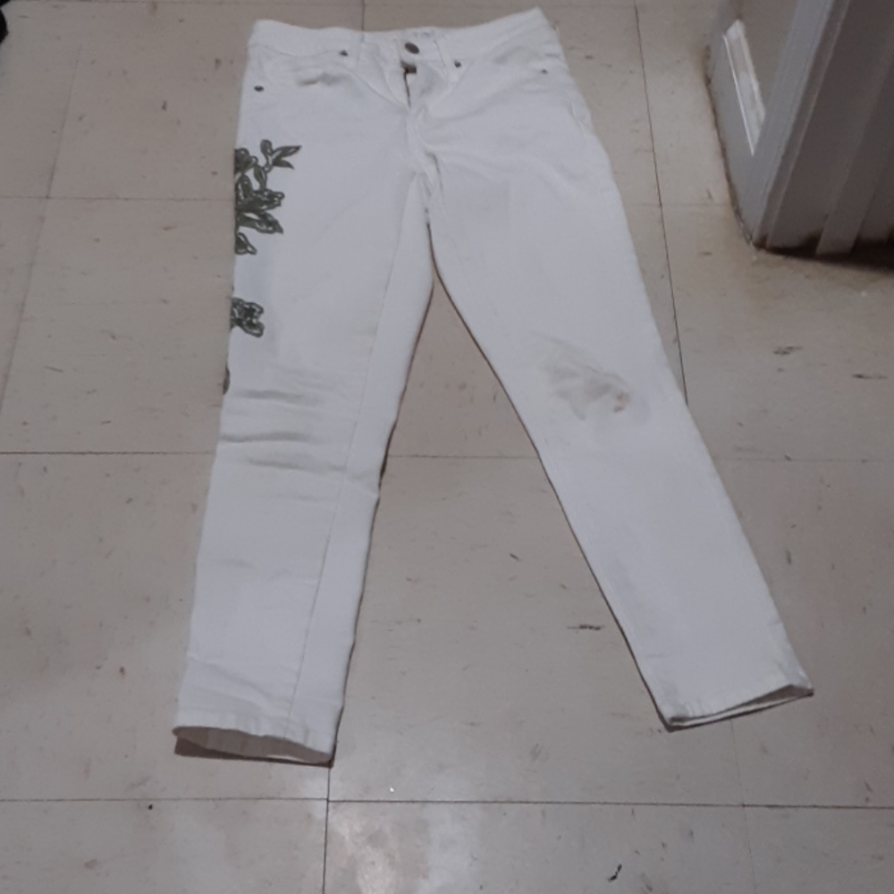 High-rise skinny crop jeans